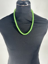 1970s Vintage Necklace Green