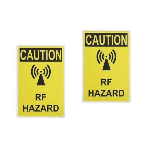 Radio frequency safety warning - radio,