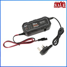 Smart Motorcycle Charger LCD Display 12V Smart Trickle Car Charger Maintainer