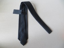 DRAKE'S BLUE DIAMOND TIE HAND MADE NEW WITH TAG