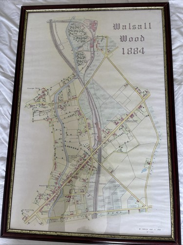 Old mercia map - old,