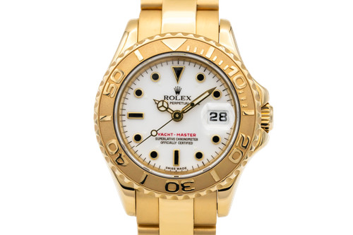 Rolex yacht master 29mm 18ct - rolex,