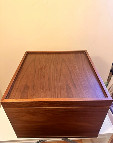 Wooden storage box - storage,