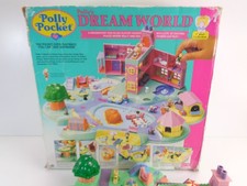 Vintage Bluebird Polly Pocket Dreamworld Dream World Playset 1992 ( No Figures )