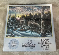 15 Wolves - Sunsout Jigsaw