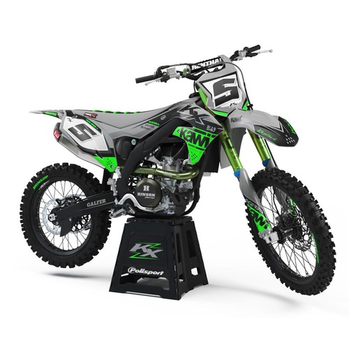 Kawasaki motocross graphics - kawasaki,