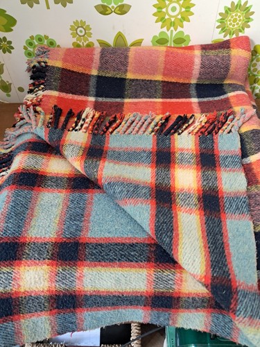 Vintage heavy tartan - heavy, plaid