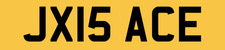 JX NUMBER PLATE PRIVATE