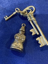 Brass Souvenir Badge and Pendant.