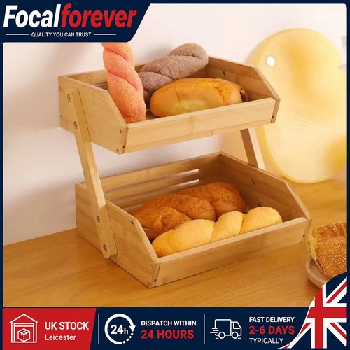 2tiers wooden fruit vegetables - 2tiers,