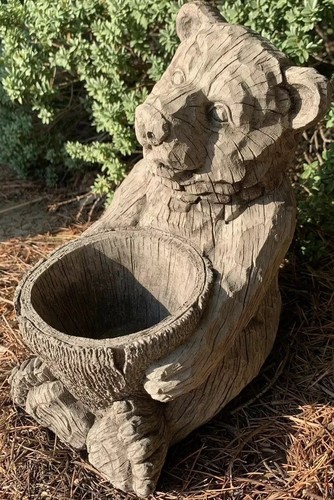 Stone garden detailed - garden, bear