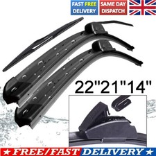 3x For Land Rover Freelander MK1 2.0 Front Rear Wiper Blades 1996 - 2006