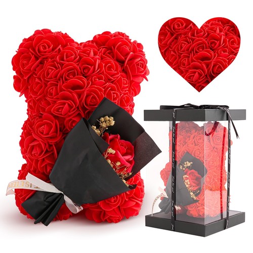Foam rose bear flower - bear,