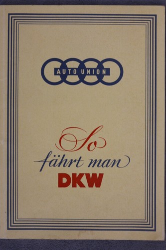 Dkw operating instructions - -,