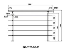304Stainless Steel Handrail
