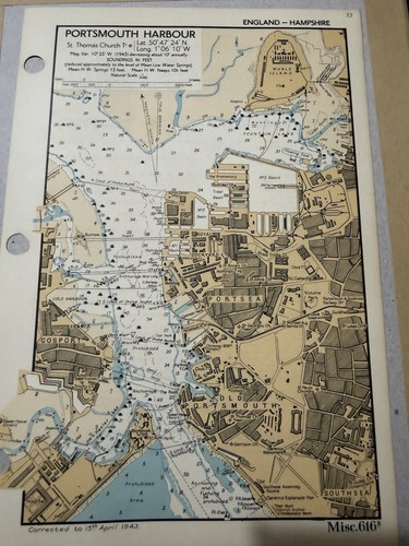 Ww2 portsmouth harbour map - portsmouth,