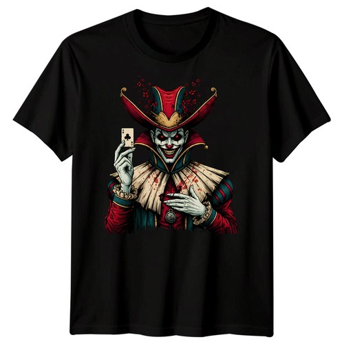 Jester dark clown - jester, mens