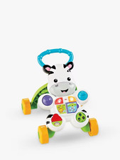 Fisher-Price Learn with Me Zebra Baby Walker - Used