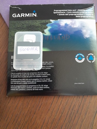 Garmin blue chart - chart, hxeu018r