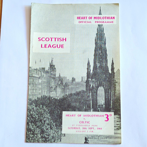 1964 heart midlothian - 1964.,
