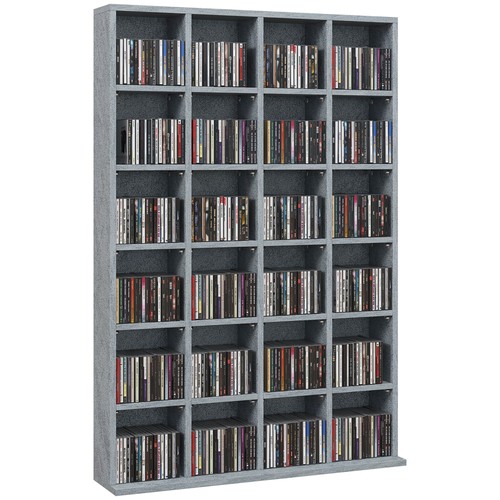 Homcom dvd media storage - dvd,