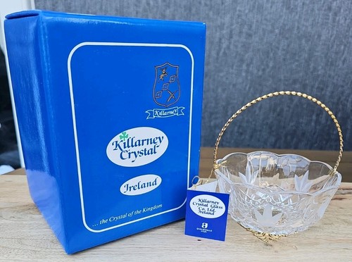 Vtg killarney lead crystal - killarney,