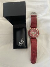 MENS SOFTECH WRISTWATCH RED