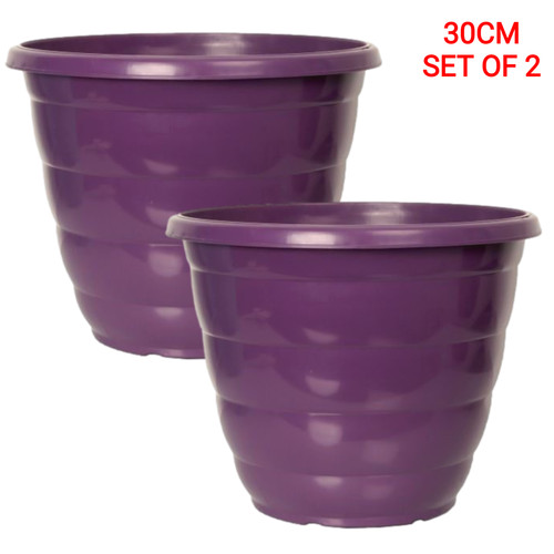 Planter pcs 30cm purple - planter, 2