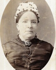 Victorian CDV Photo Woman