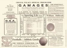 FA CUP FINAL REPLICA PROGRAMME