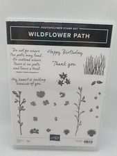 Stampin’ Up! Retired Wildflower Path 16 Clear Stamps Set 157735