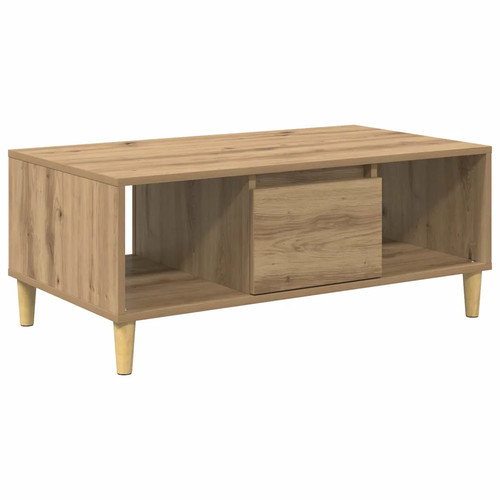 Coffee table engineered wood - engineered,