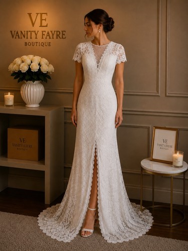 Bnwt monsoon sienna ivory lace - ivory,