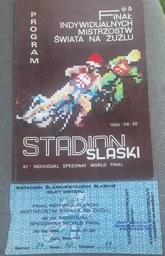 Speedway 1986 chorzow - speedway,