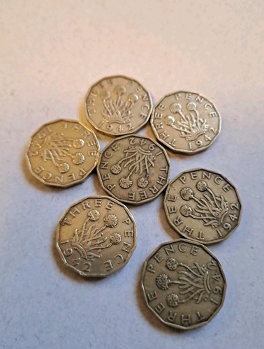 George three pence coin - george, vi