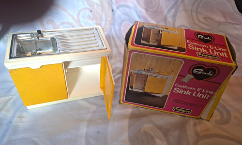Sindy doll house kitchen - sindy,