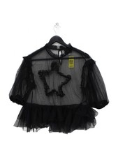 Lazy Oaf Women's Top L Black