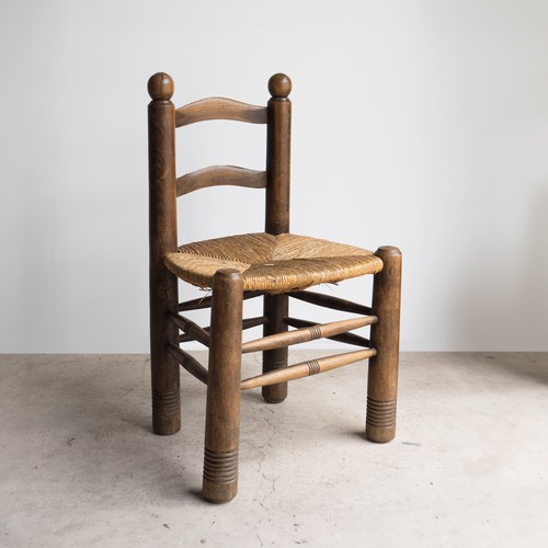 Vintage french brutalist - brutalist, oak