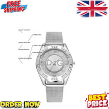 DQG Chronograph Fashion Ladies Watches Women Girls Crystals Bling Watch UK