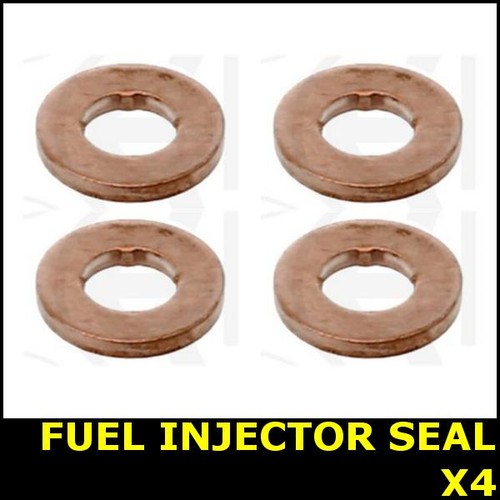 Fuel injector copper seal - 4x,
