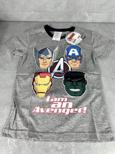 Marvel avengers boys grey - boys, t