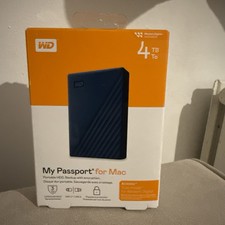 Western Digital My Passport 4TB, External, 5400RPM, 2.5 inch...