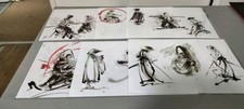 Oriental Tattoo 6 X A3 Flash Sheets Laminated