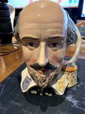 Large Royal Doulton character Jug "William Shakespear"D6689
