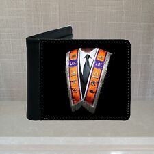 Orange Order Sash PU Leather Wallet