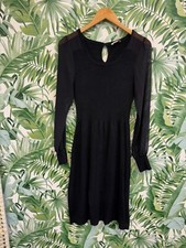 kaliko black long dress size 14