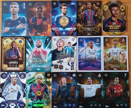Topps match attax 2025 - match,