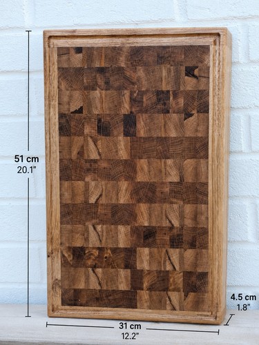 Large end grain oak - grain, butcher