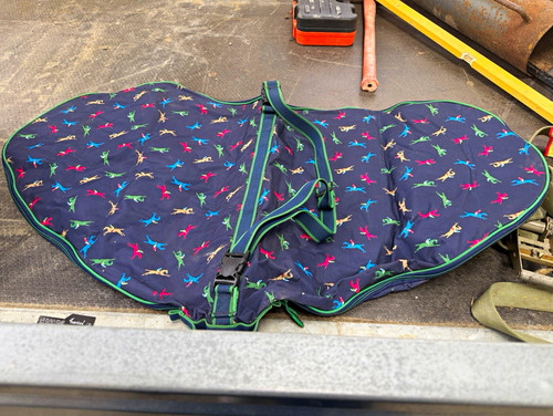 Shires horse print saddle - shires,