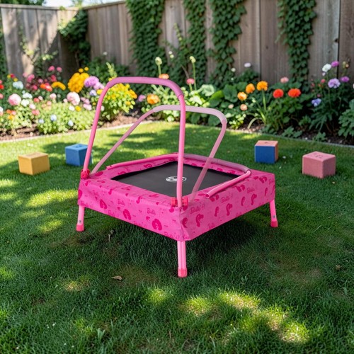 Kids mini trampoline barbie - mini,